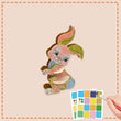 Load image into Gallery viewer, coniglietto da colorare per bambini