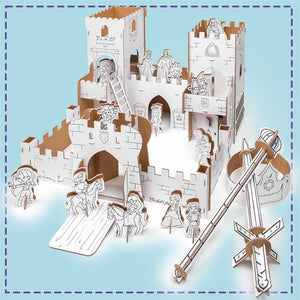 castello delle principesse giocattolo in cartone