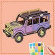 Load image into Gallery viewer, fuoristrada jeep per bambini da colorare