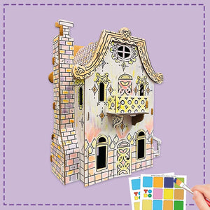 casa di cartone per bambini da costruire