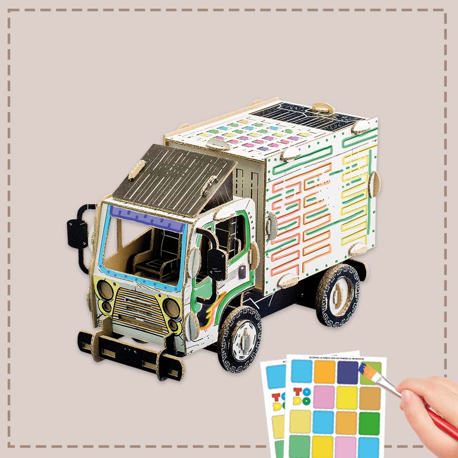 veicoli camion gioco da colorare