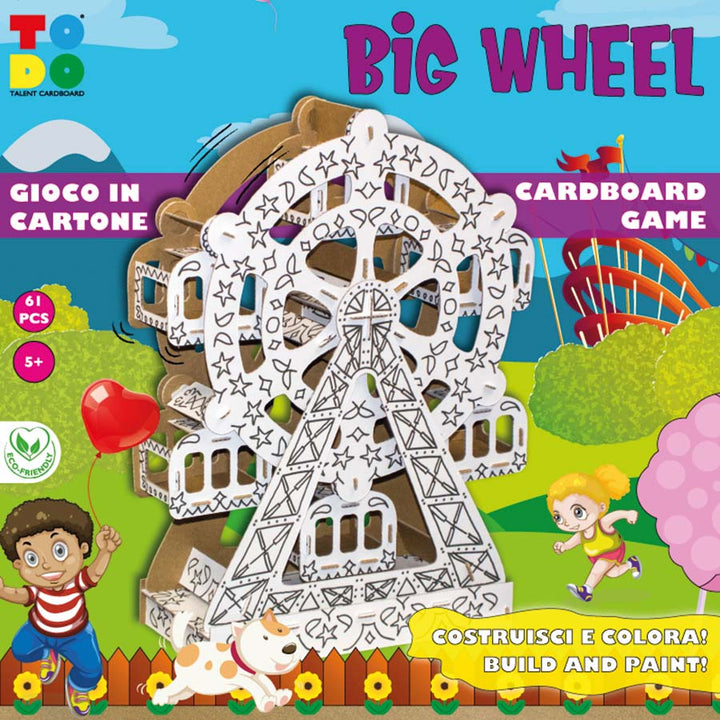 giochi per bambini innovativi - ruota panoramica in cartone