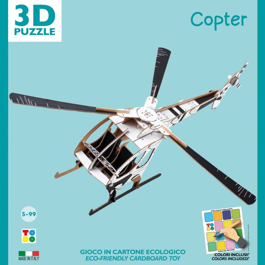 gioco elicottero da costruire