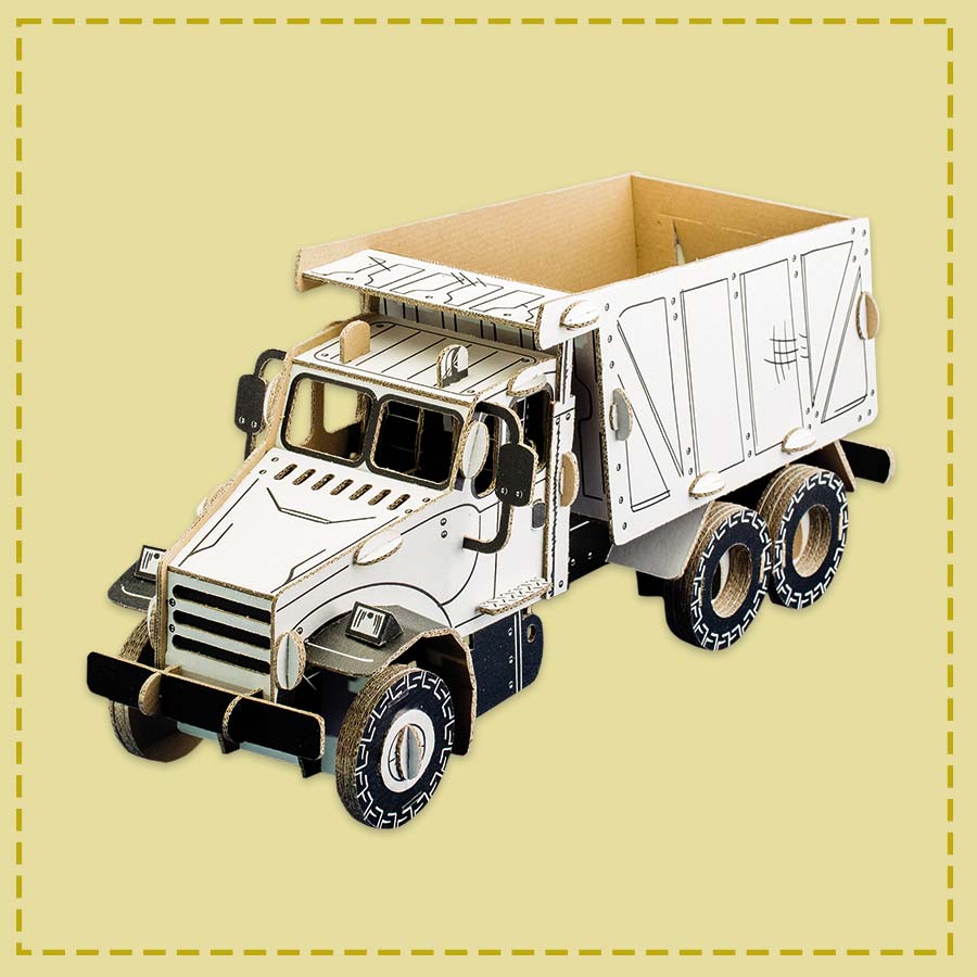 gioco camion per bambini da costruire