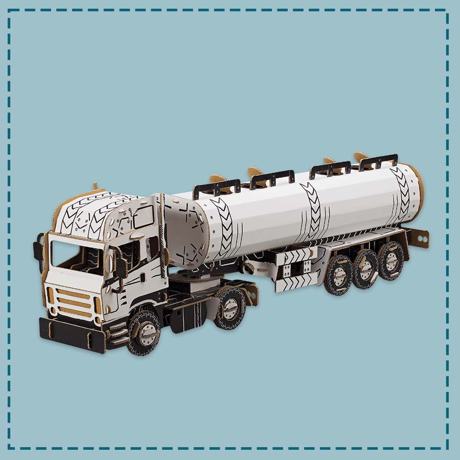 set costruzioni camion benzina