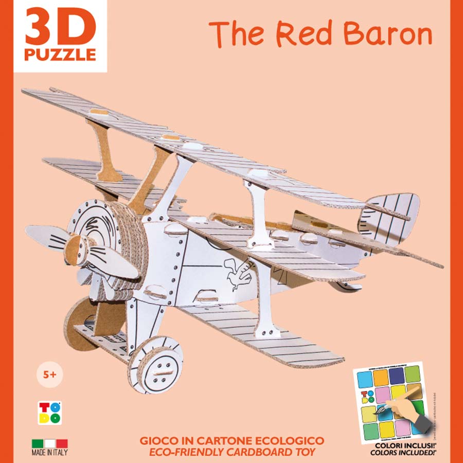 aereo di cartone per bambini
