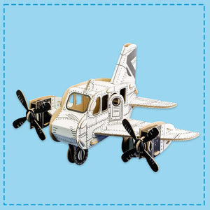 gioco aeroplano per bambini in cartone