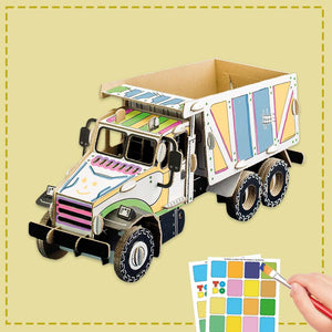 camion in cartone da costruire
