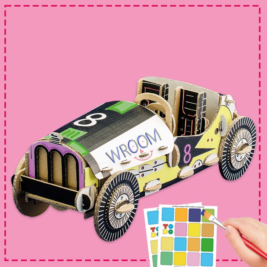 Cartone Macchinina Legno Fai Da Te Come Costruire Una Macchinina