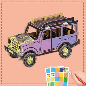 fuoristrada jeep per bambini da colorare