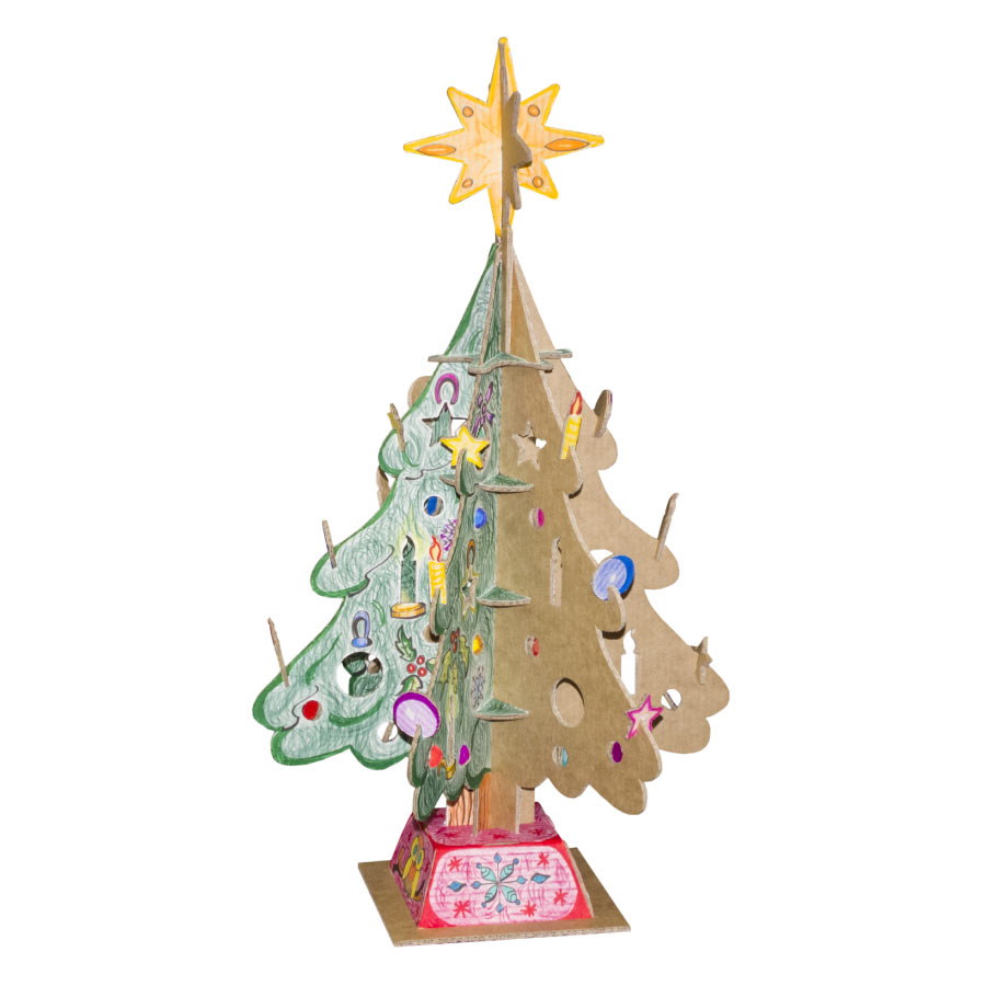 MY ECOLOVE TREE – Albero di Natale di cartone