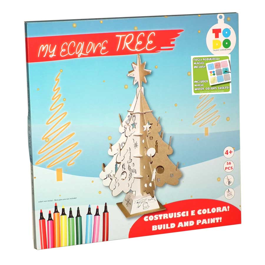 MY ECOLOVE TREE – Albero di Natale di cartone
