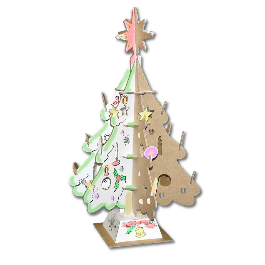 MY ECOLOVE TREE – Albero di Natale di cartone