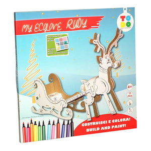 MY ECOLOVE RUDY – Renna di cartone